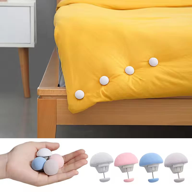 4pcs bedsheet quilt clip anti slip blanket buckles - Prozone