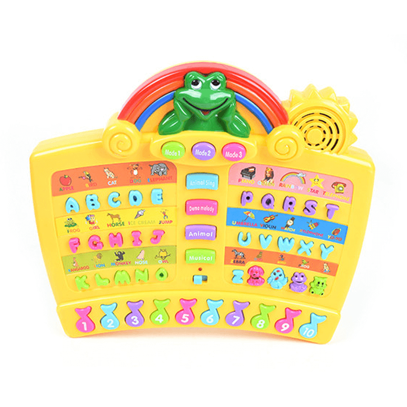 Electronic kids music book