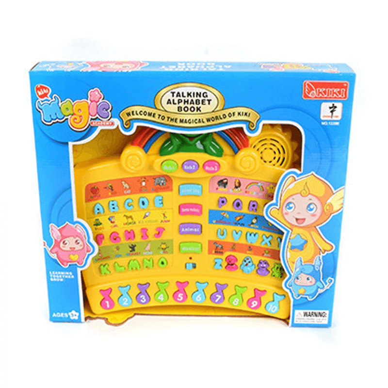 Electronic kids music book