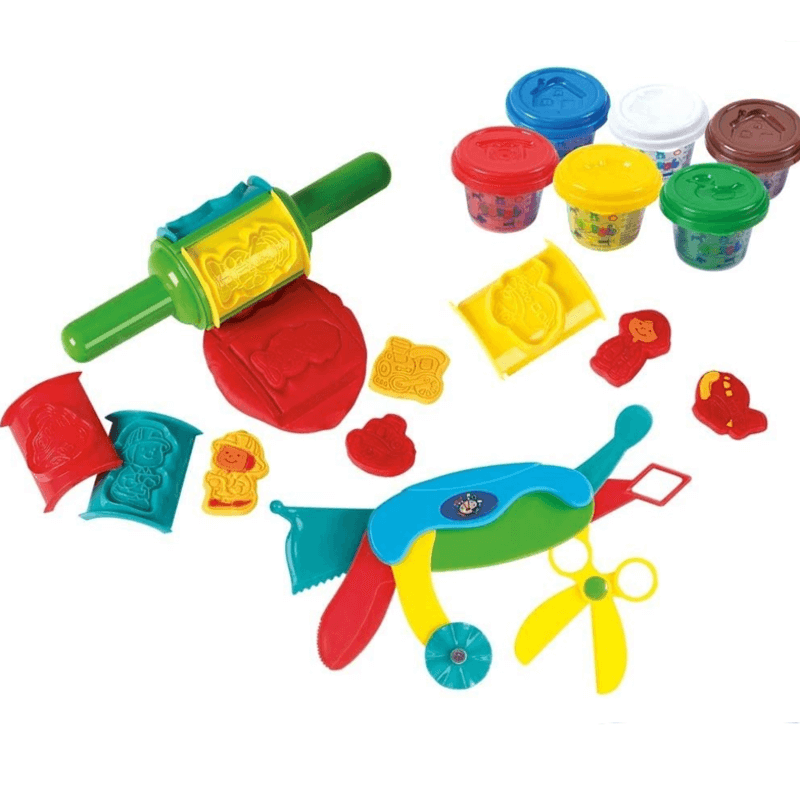 Creative roll and shape clay tool set