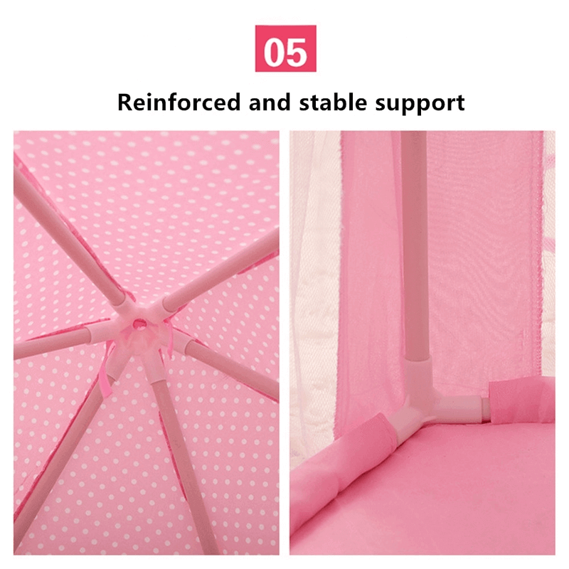 Foldable baby tent house castle play