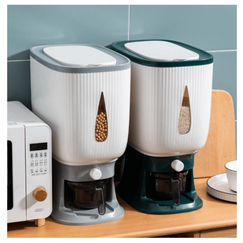 10kg rice dispenser and cereal storage box