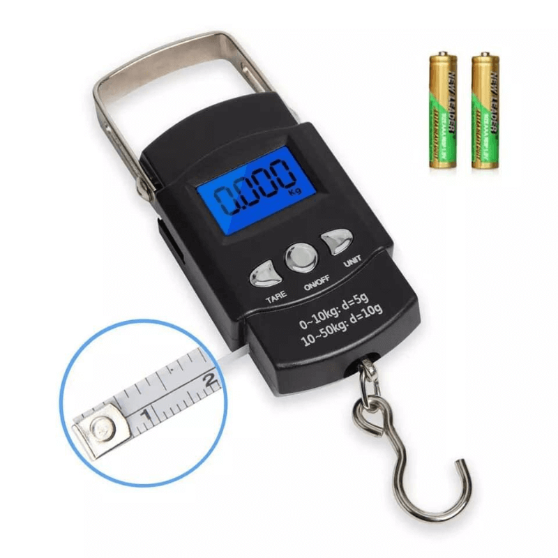 Portable highly precise electronic scale with lcd