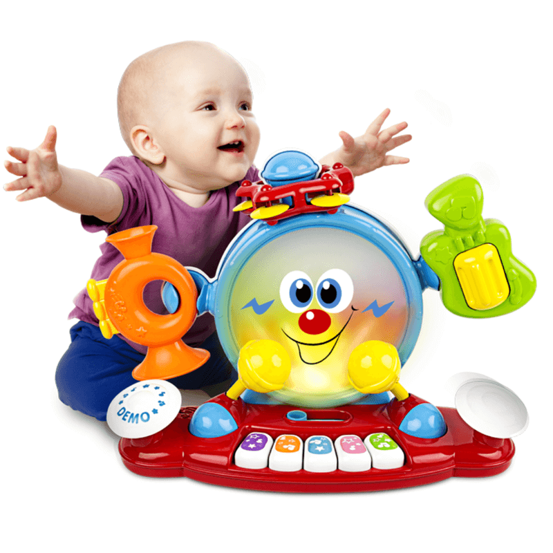 6 in 1 live band kids fun play toy