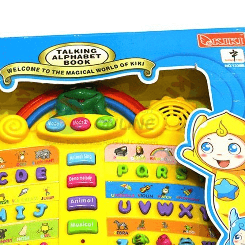 Electronic kids music book