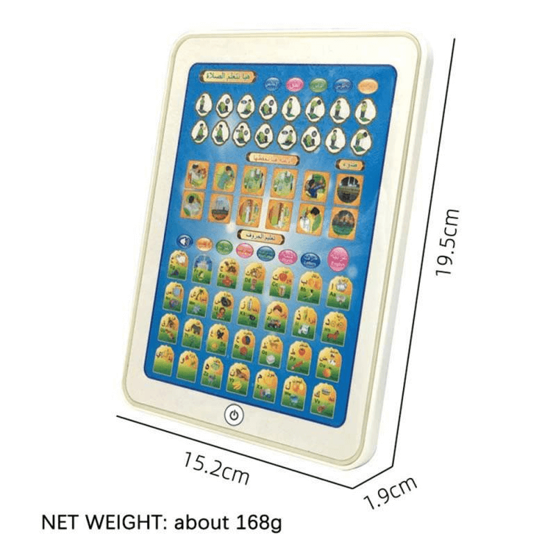Educational kids tablet voice touch pad