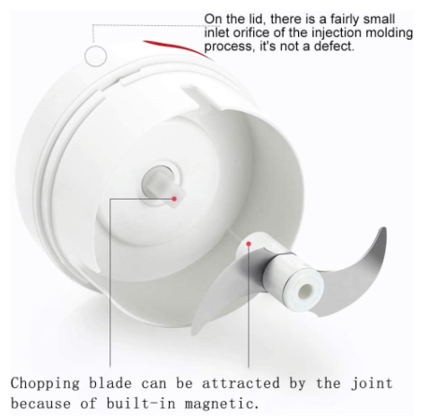 Kitchen mini garlic grinder food chopper