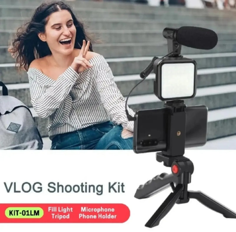Ay49 for smartphone and camera vlogging stand - Prozone