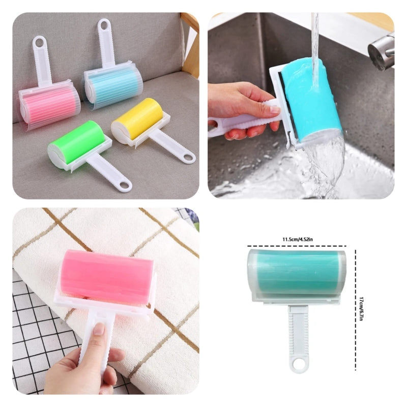 4pcs sticky lint roller with cover - Prozone