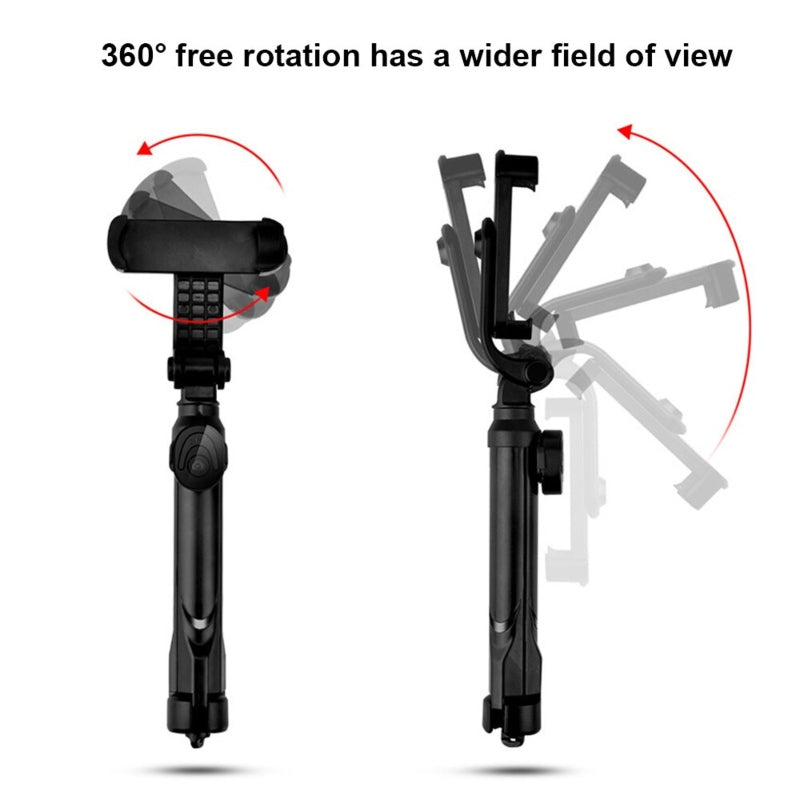 Tripod selfie stick xt10 horizontal shoot and vertical shoot - Prozone