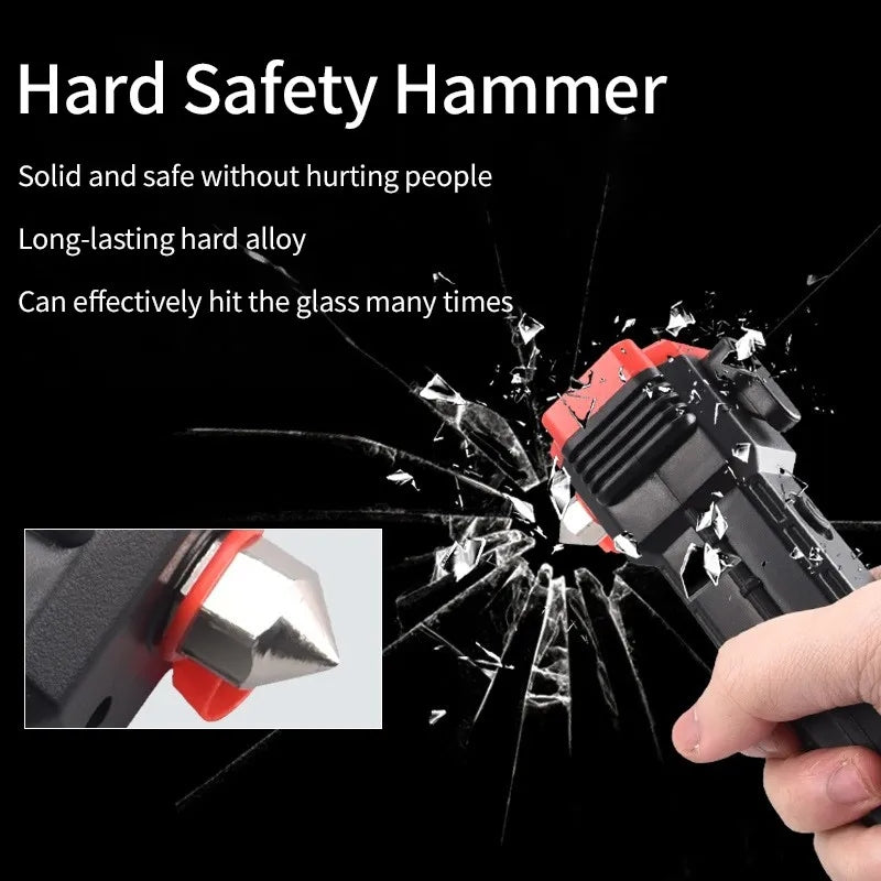 Portable led flashlight with hammer - Prozone