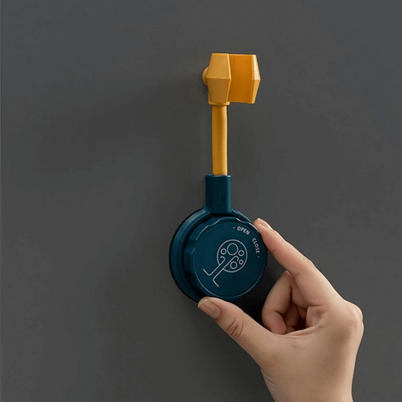 360 degree rotary shower head holder