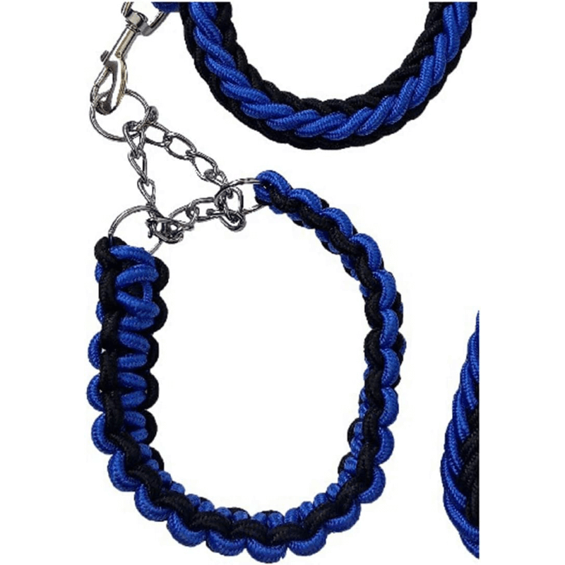 8 strand nylon traction rope dog collar leash