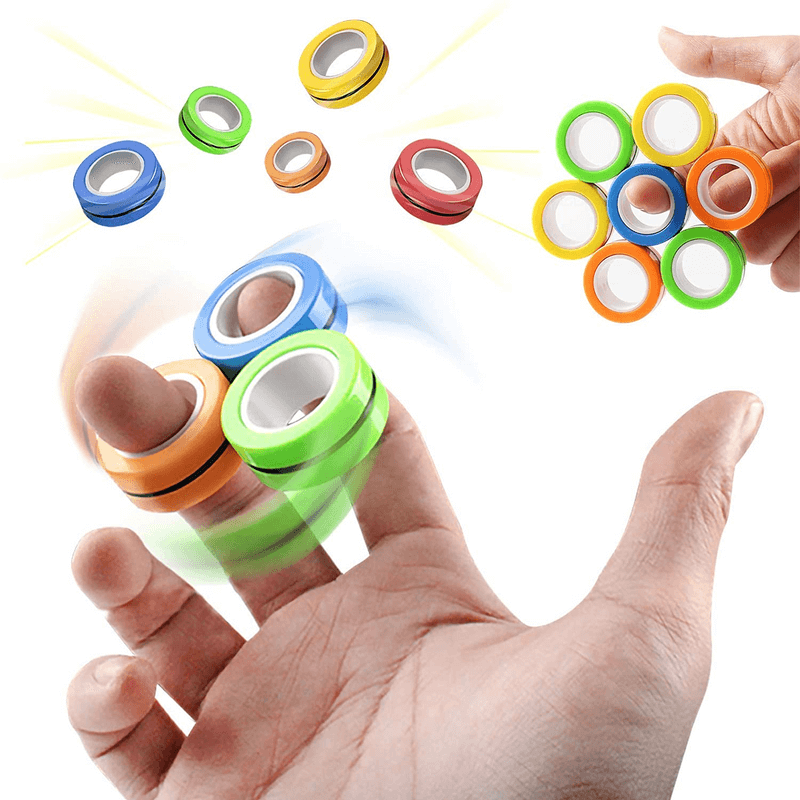 3 pcs anti stress magnetic rings