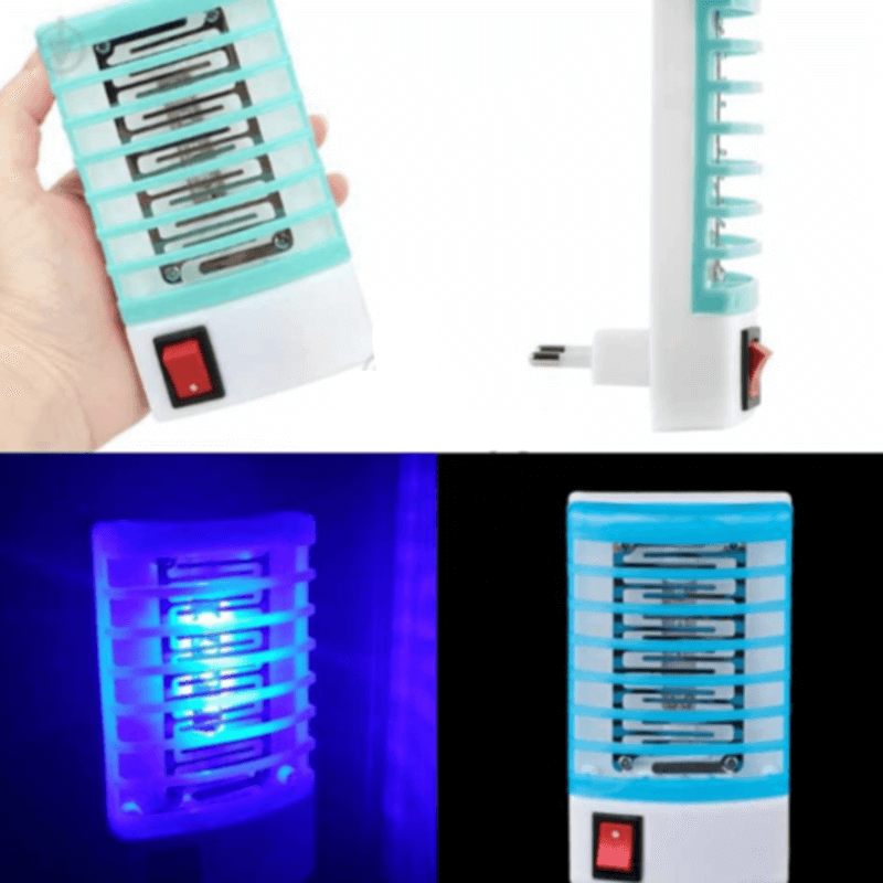 Mosquito and fly killer with led light