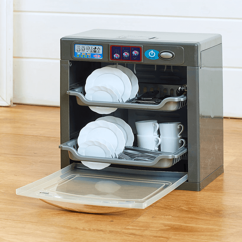 Electronic dish washer toy pretend play for kids