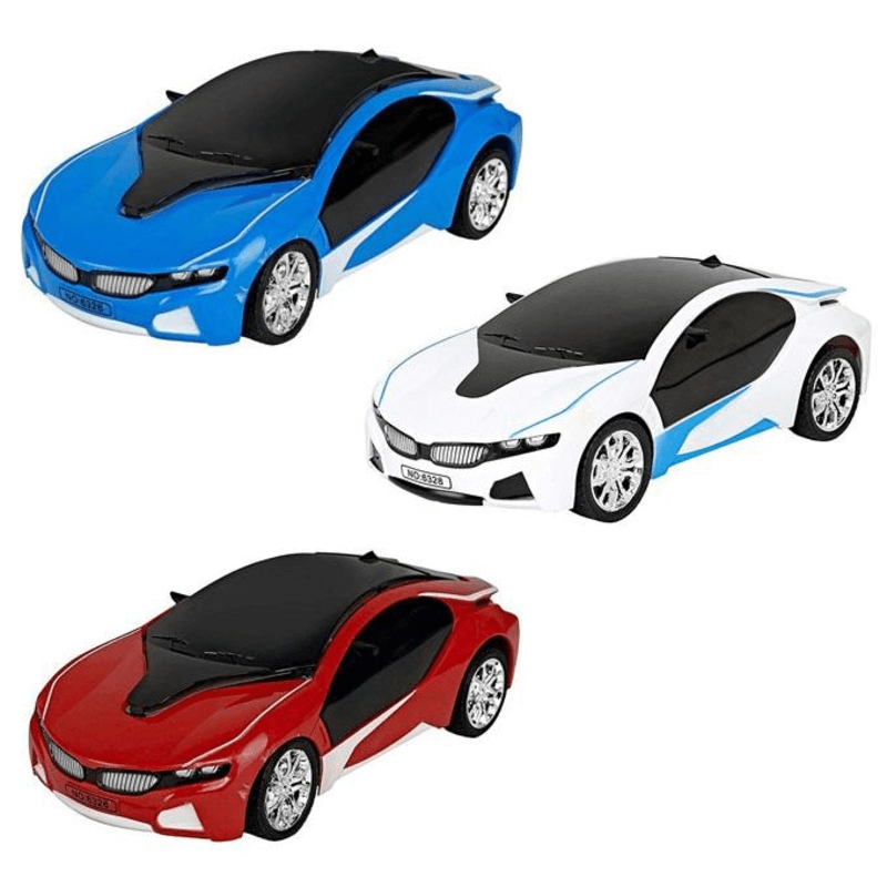 3d 4 channel rc car with lights
