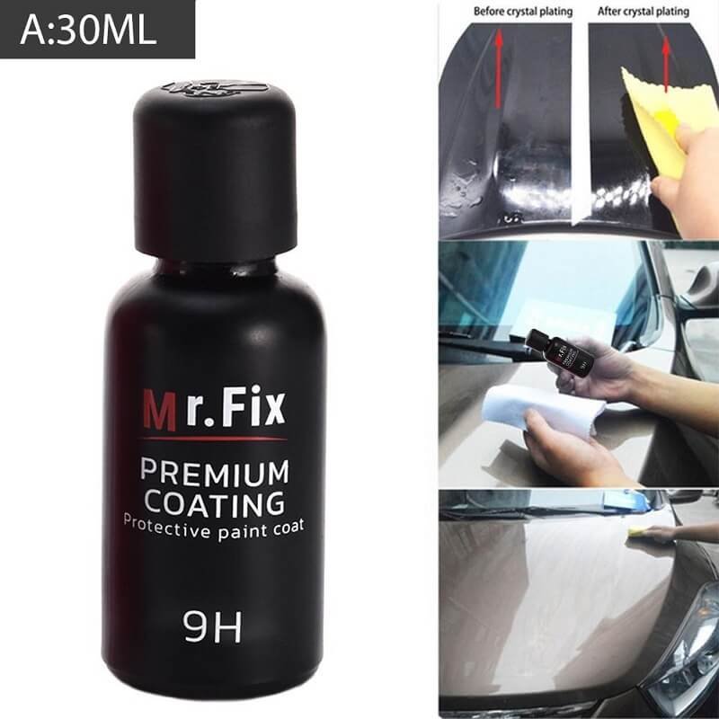 Super hydrophobic glass coating