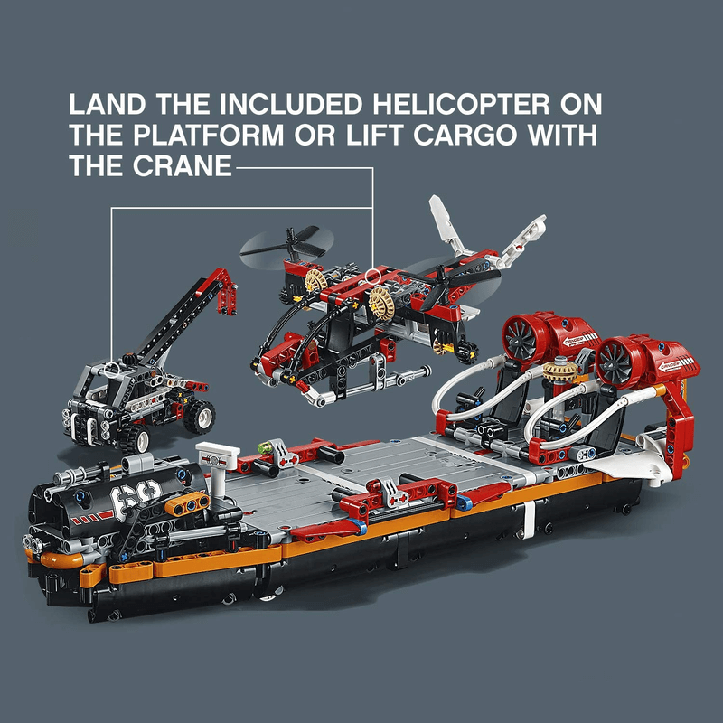 technic hovercraft 42076 building kit 1020 pcs