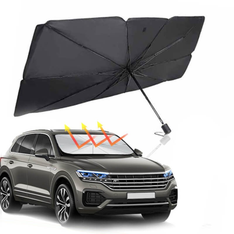 Alpha car windshield sun shade foldable umbrella