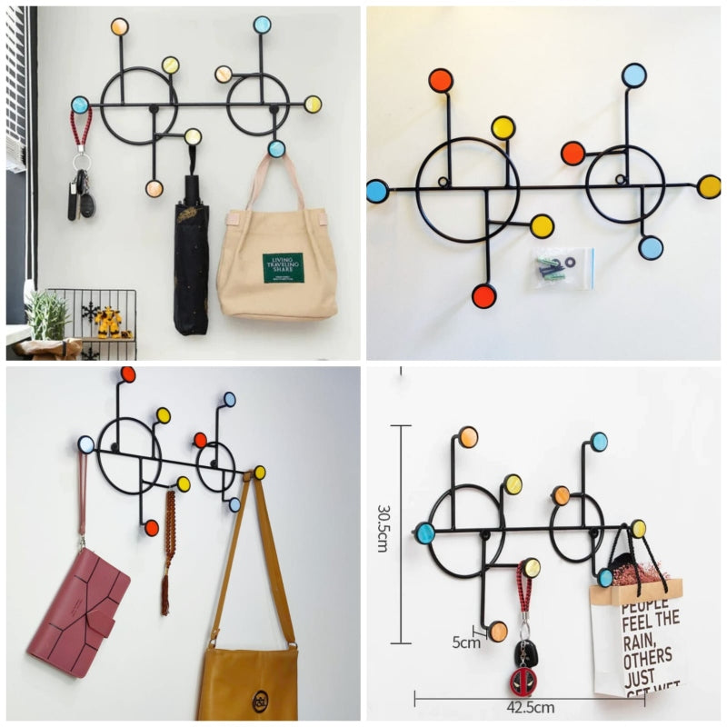 Nordic Style Wall Shelf With Hook - Prozone