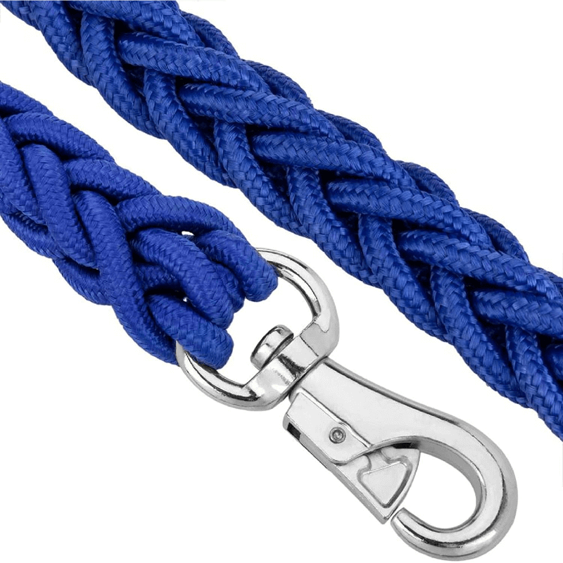 8 strand nylon traction rope dog collar leash