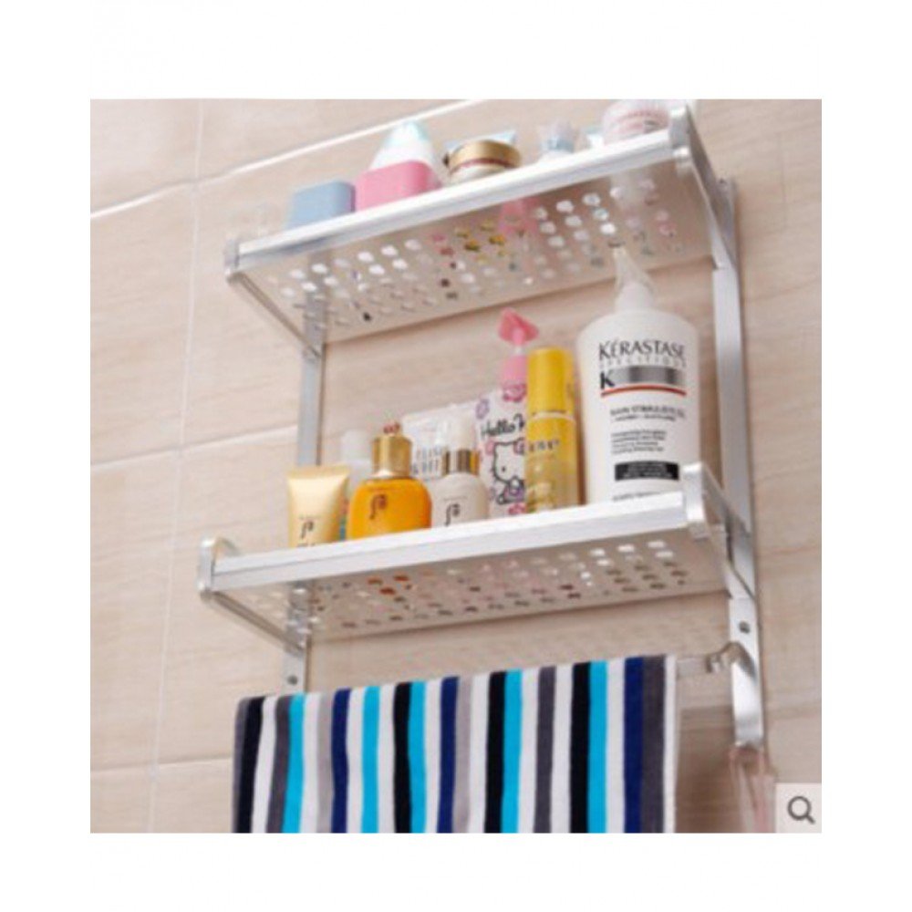 Double layer storage rack