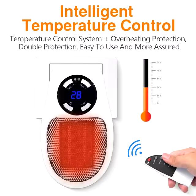 Portable electric heater fan - Prozone