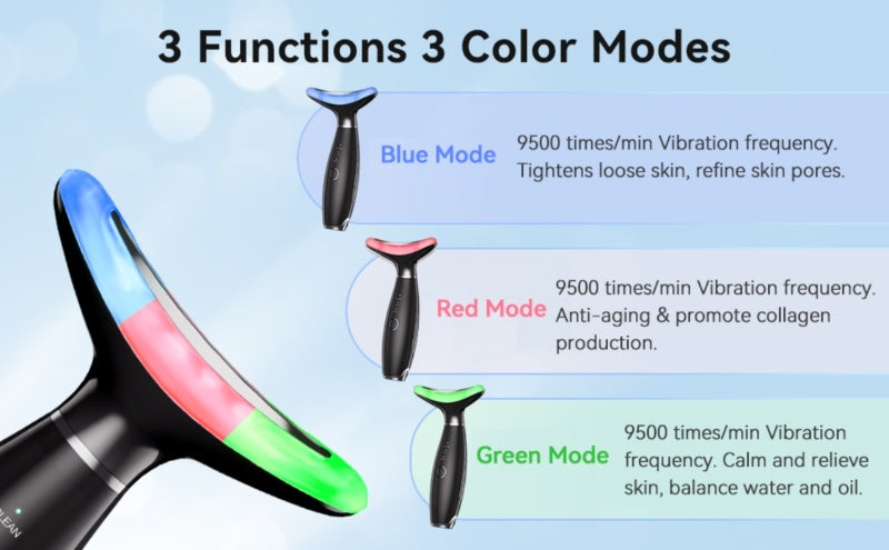 Skin care face massage tool, 3-in-1 - Prozone