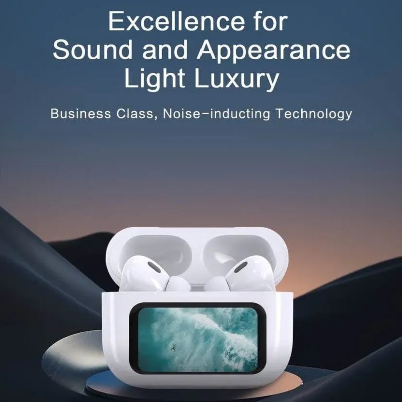 Wireless earbuds with bluetooth 5.0, lcd display - Prozone