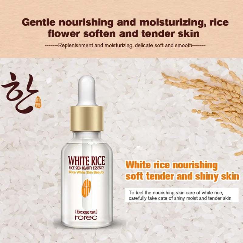 Rorec white rice serum anti wrinkle anti aging face fine - Prozone