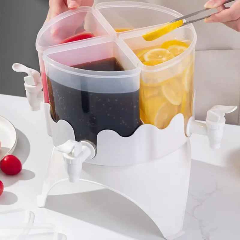 Rotatable large Capacity Beverage 4 in 1 Drink Dispenser - Prozone