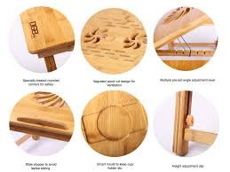 Multipurpose wooden laptop table with drawer study table