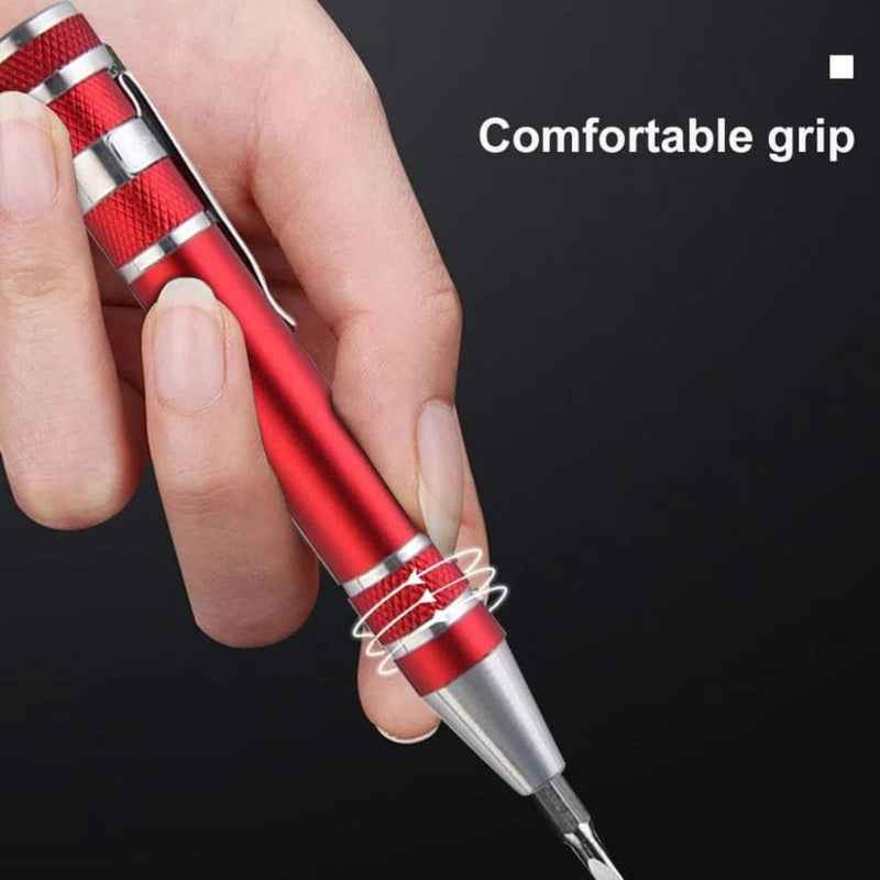 8 In 1 Pocket Screwdriver Pen - Prozone