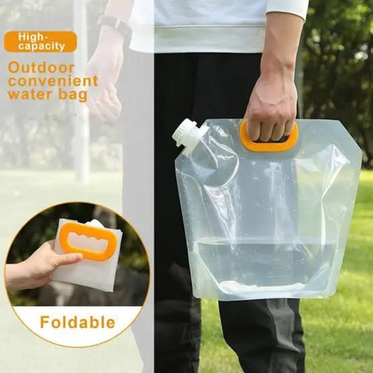 Portable water bag set for camping hiking backpack - Prozone