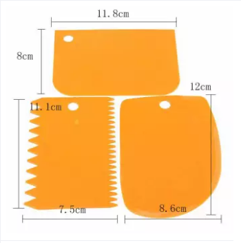 Cake scrraper 3pcs - Prozone