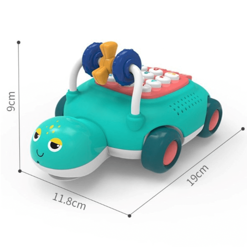 Cute baby turtle phone car toy