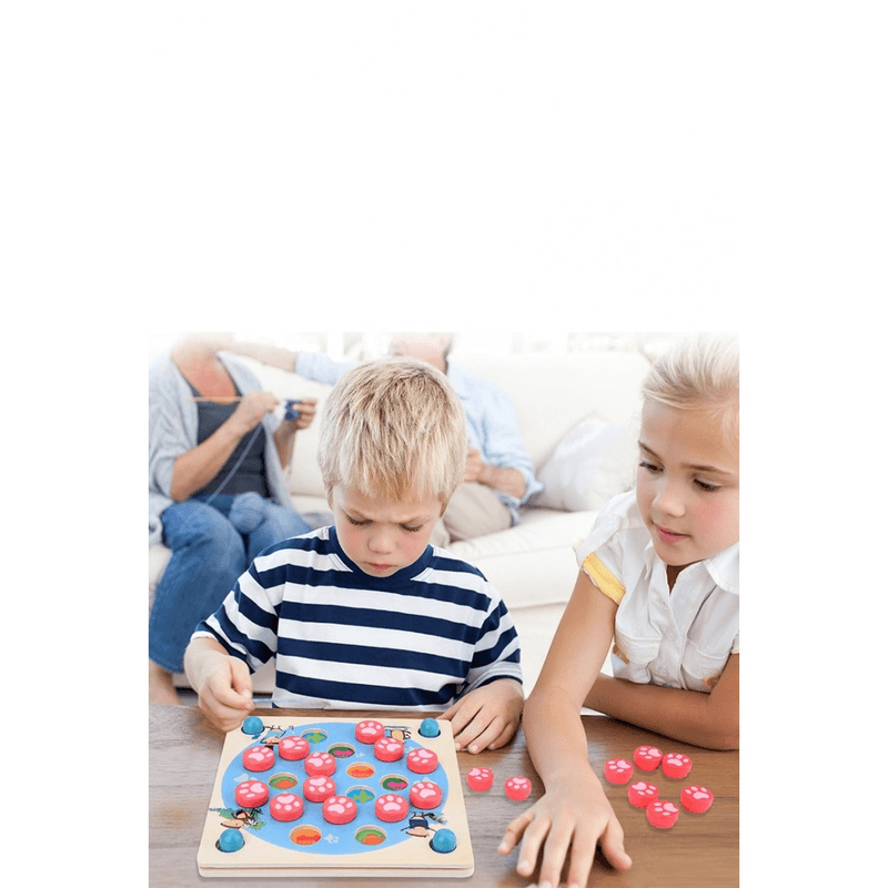 4 in 1 chess game family memory toy