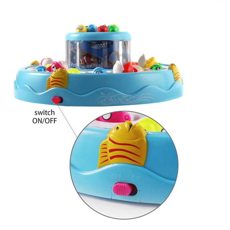 26 pcs magnetic rotating fish toy