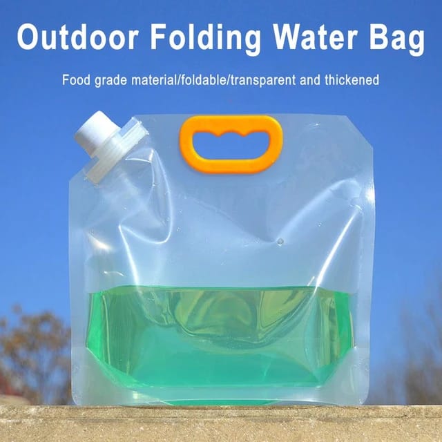 Portable water bag set for camping hiking backpack - Prozone