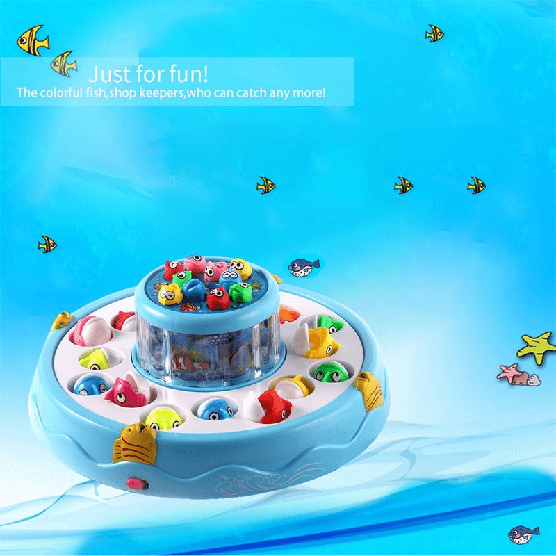 26 pcs magnetic rotating fish toy