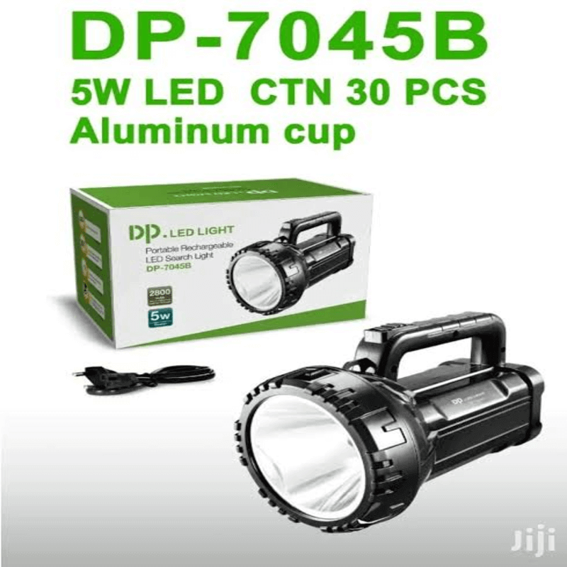 Rechargeable flashlight emergency light waterproof