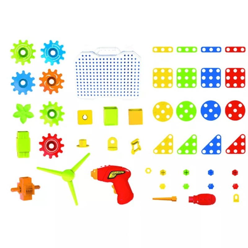 2 in 1 magic plate puzzle building blocks 190 pcs