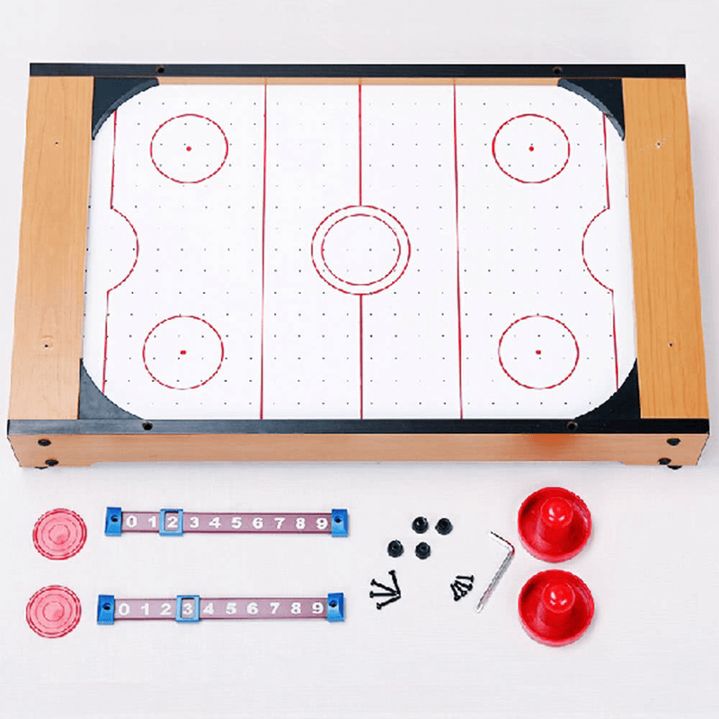 Mini smart air hockey table top for kids