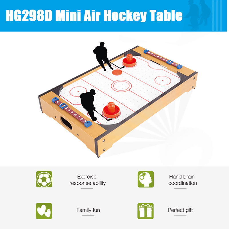 Mini smart air hockey table top for kids