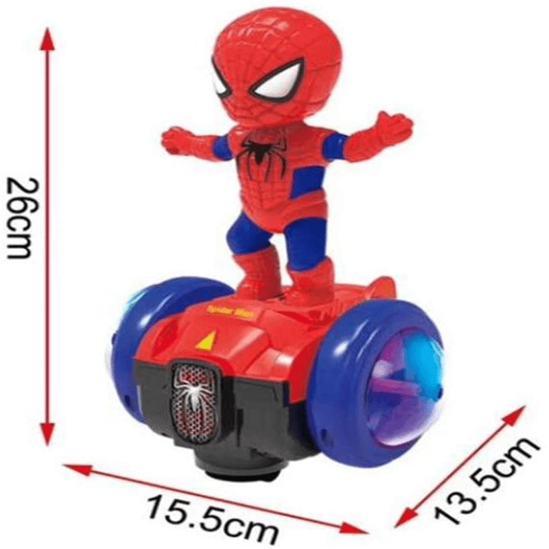 Electric scooter spiderman toy balance car