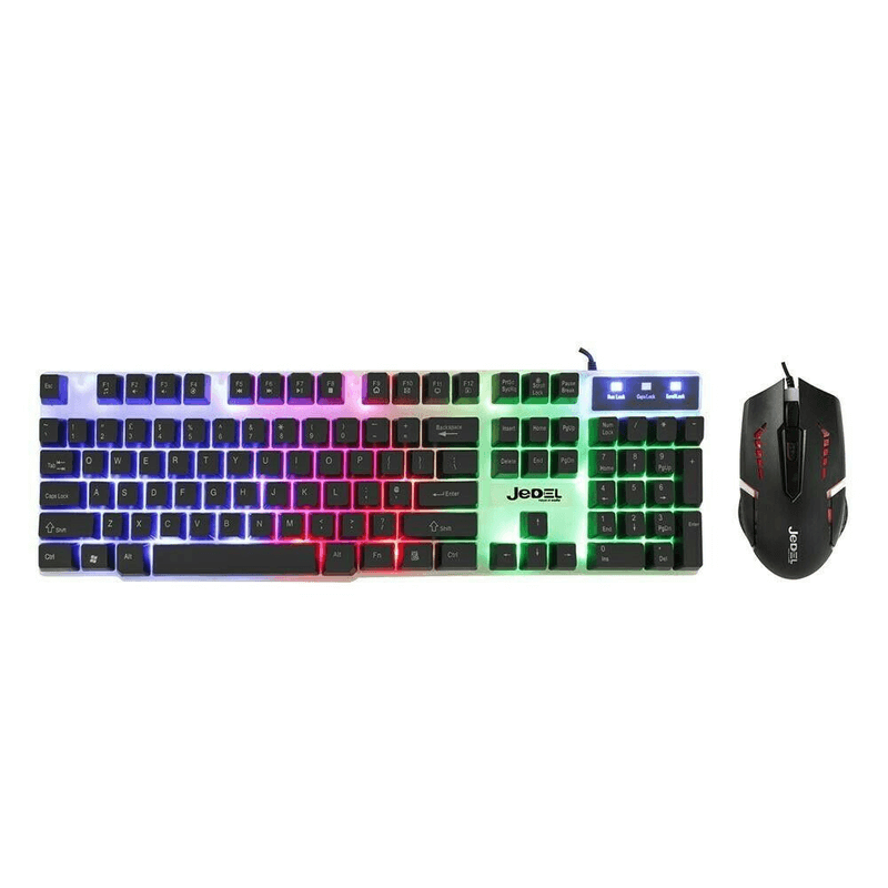 Gk100 rgb backlit gaming keyboard mouse