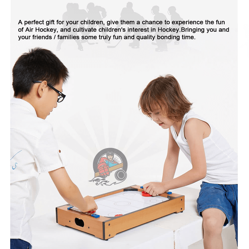 Mini smart air hockey table top for kids