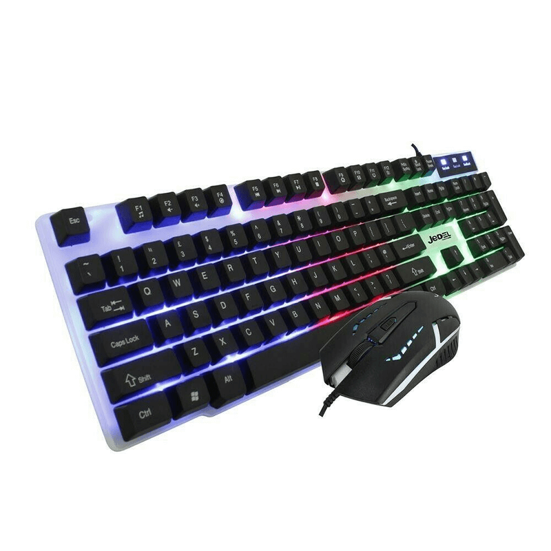 Gk100 rgb backlit gaming keyboard mouse
