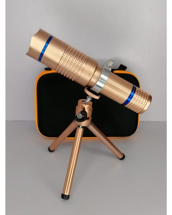 26x telephoto mobile zoom camera lens with tripod 